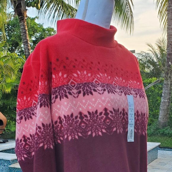 Croft & barrow Sweaters - Women's Long Sleeve Pullover Fleece